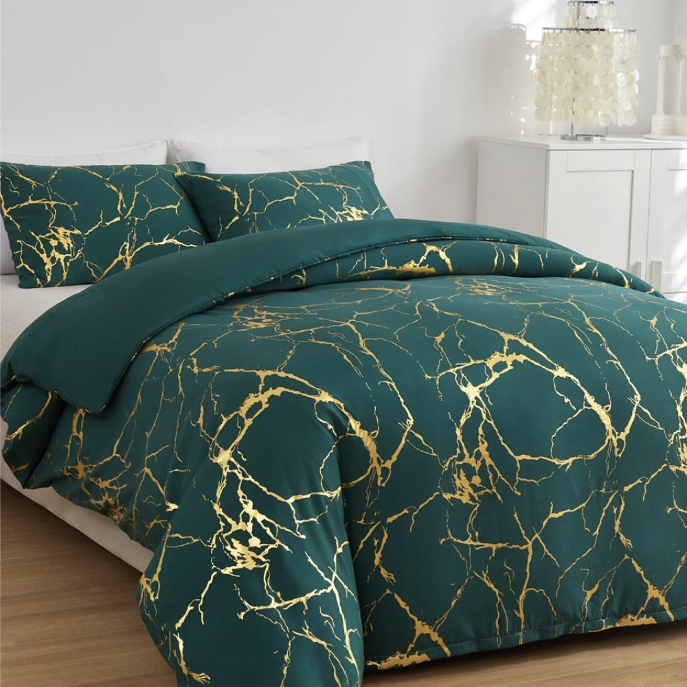 Lux Marble Premium Bettbezug Set
