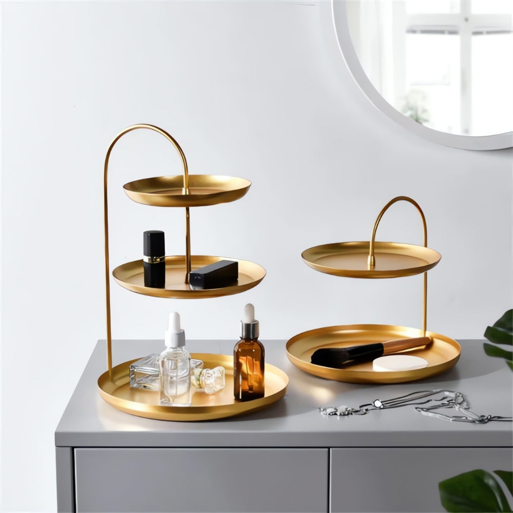 Eleganter Gold Aufbewahrungsorganizer