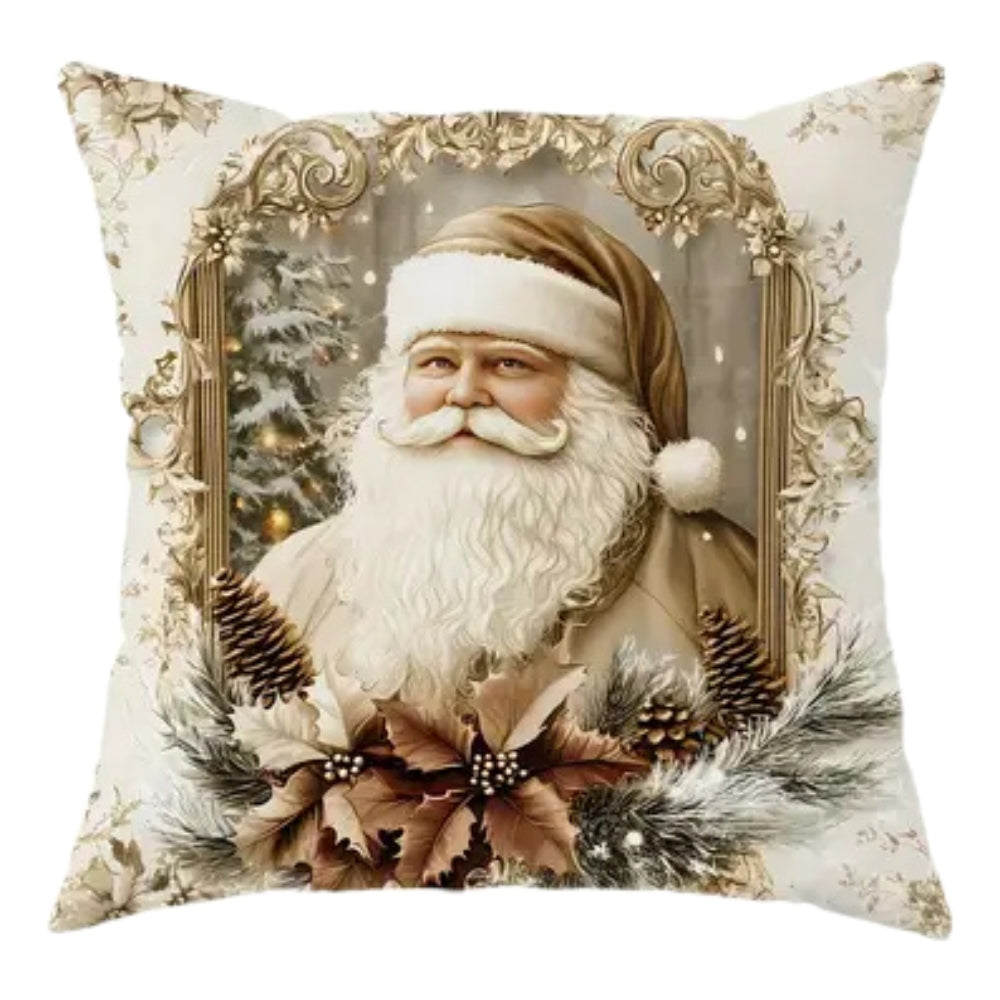 Goldene Samt Weihnachtskissenbezüge