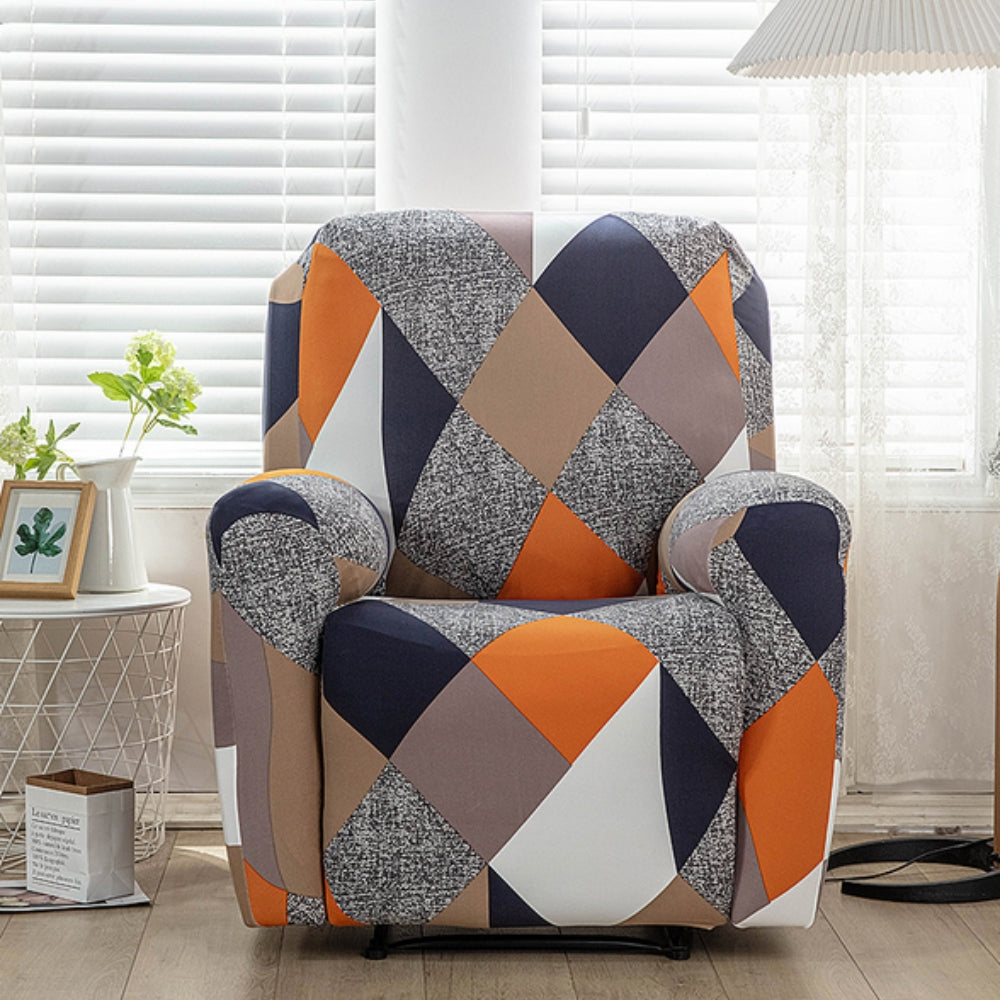 Abstrakte Recliner-Sofabezug