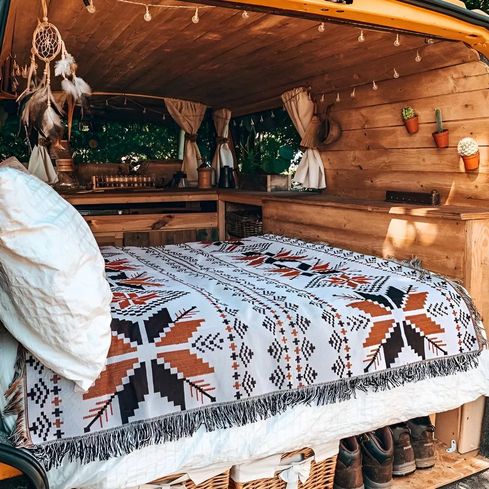 Marokkanisches Boho-Muster Picknickmatte