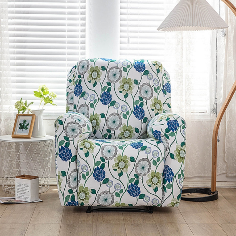Blumen Recliner Sofabezug