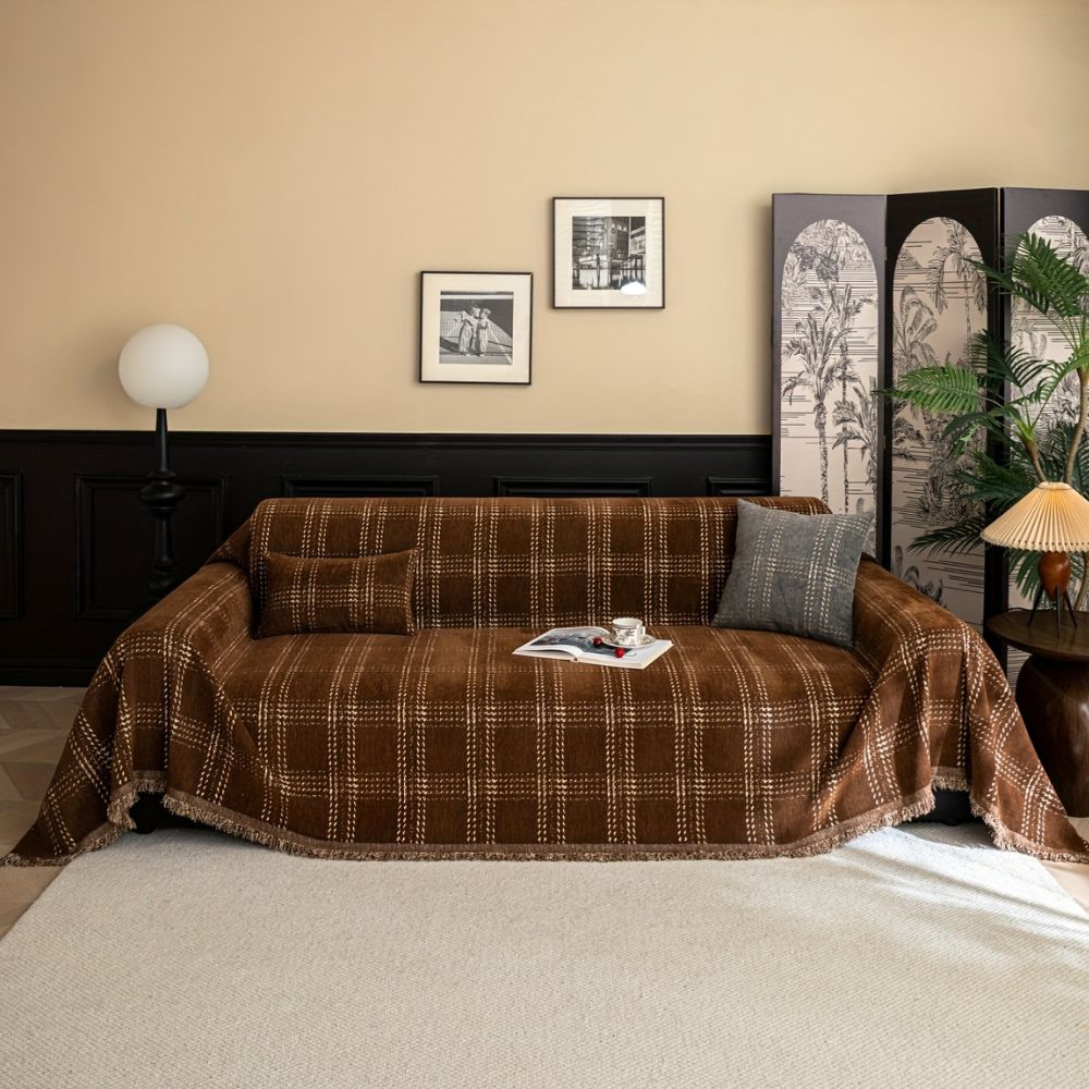 Chesterfield Plaid Sofabezug