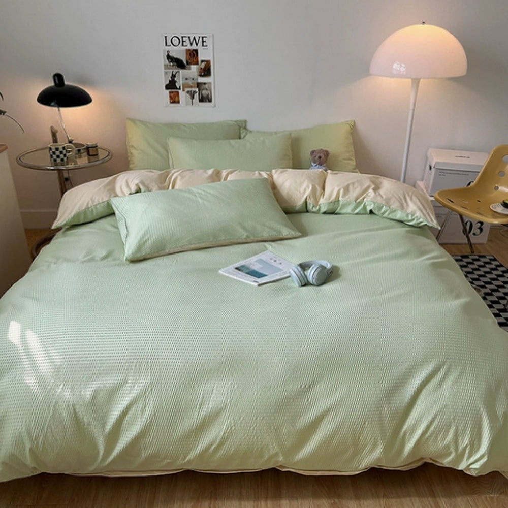 Beaumont Ultra-Soft Waffle Bettwäsche Set | 3-teiliges Set