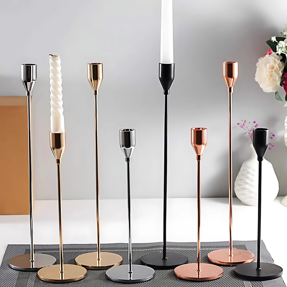 Hoch & Elegant Trio Kerzenhalter Set