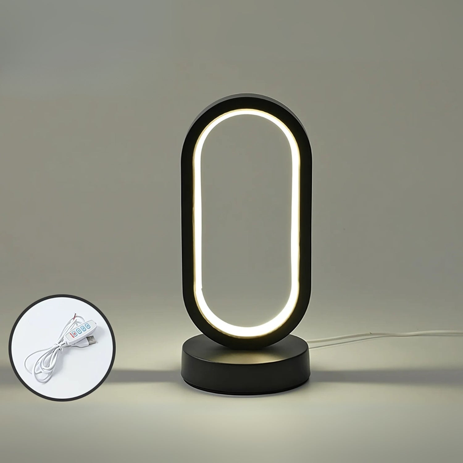 Ambient Oval Arc LED Lampe
