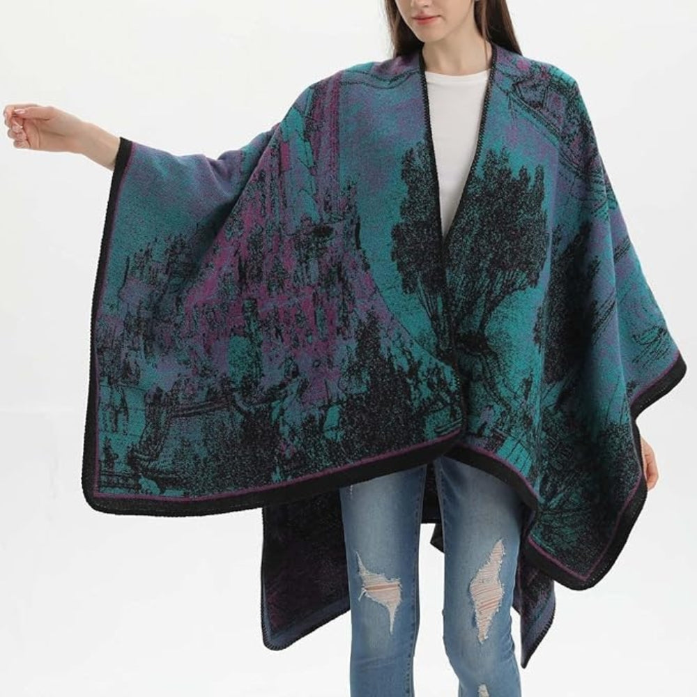 Barock Boho Unisex Cardigan Schal
