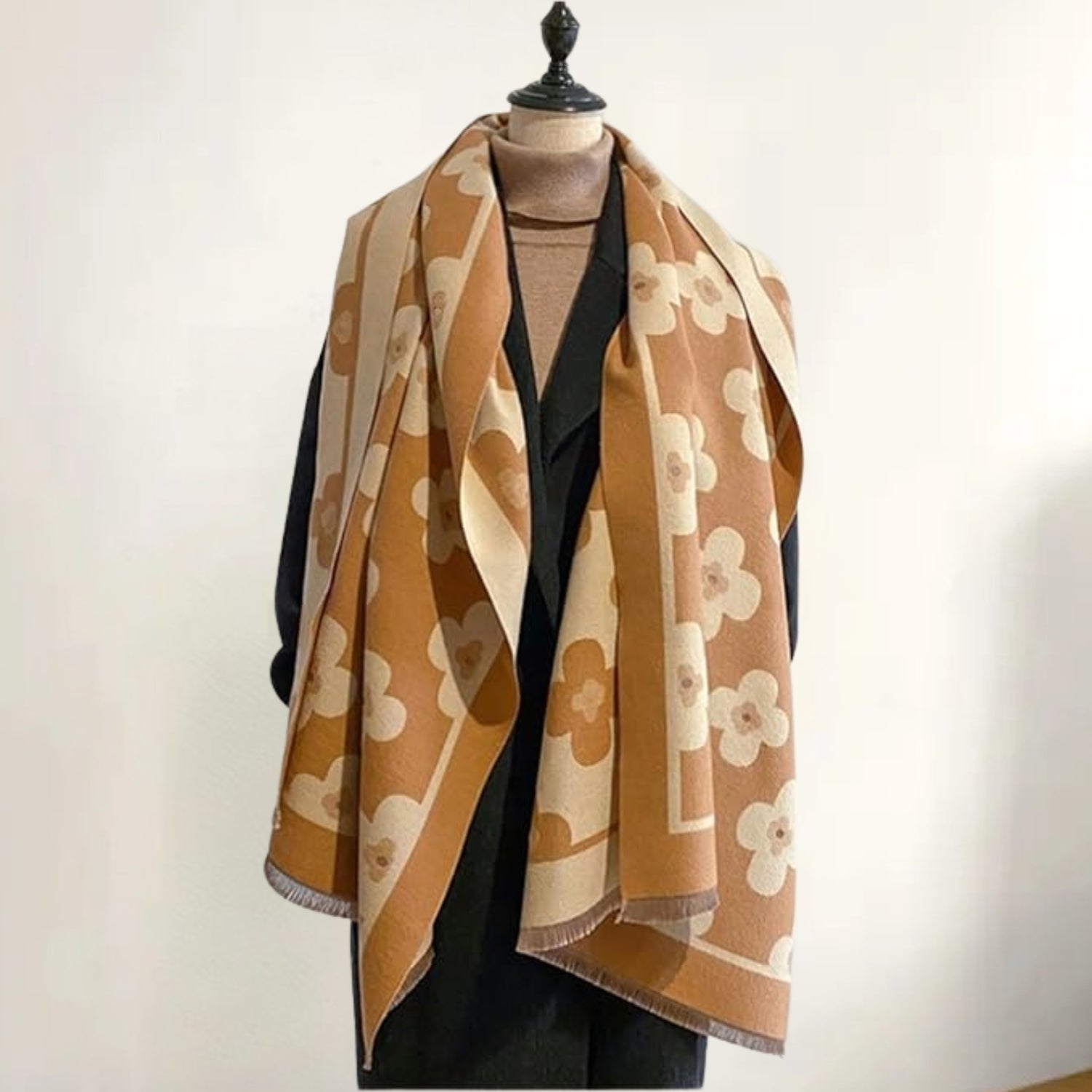 Bloom Klassischer Floral Winter Schal