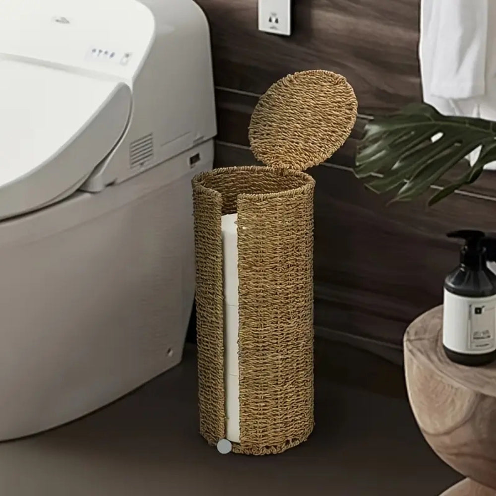 Geflochtener Seil-Toilettenpapierhalter