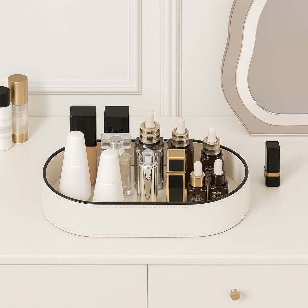 Kapsel Leder Organizer Tray