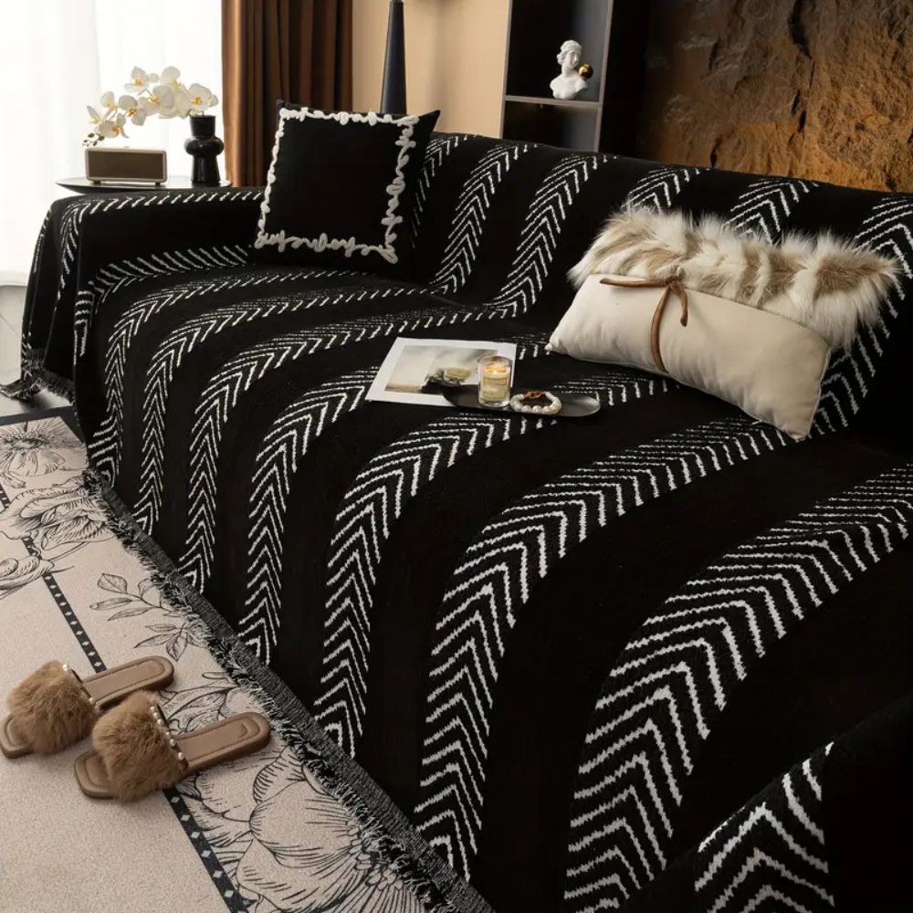 Chevron Echo Linie Sofaüberzug