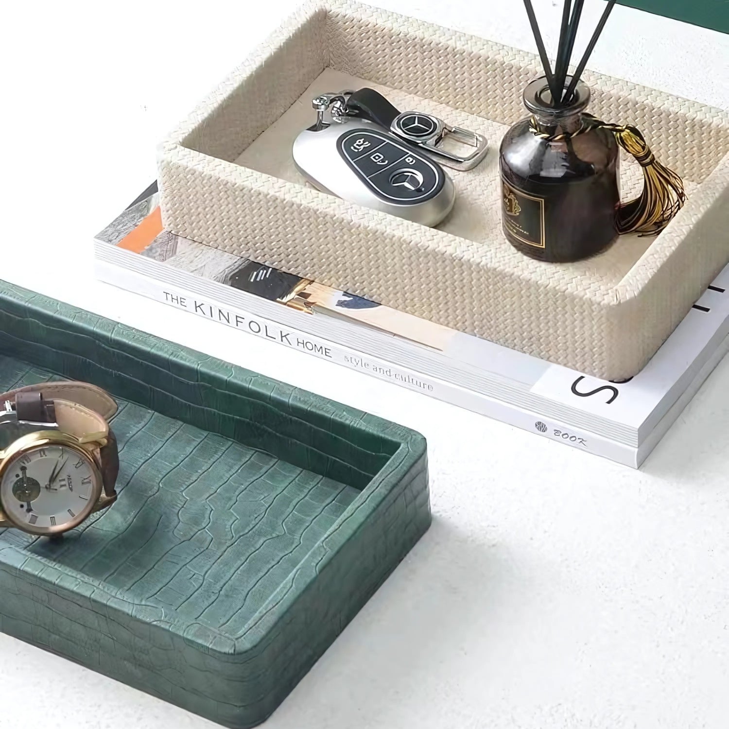 Croc Luxe Organizer Tray Box