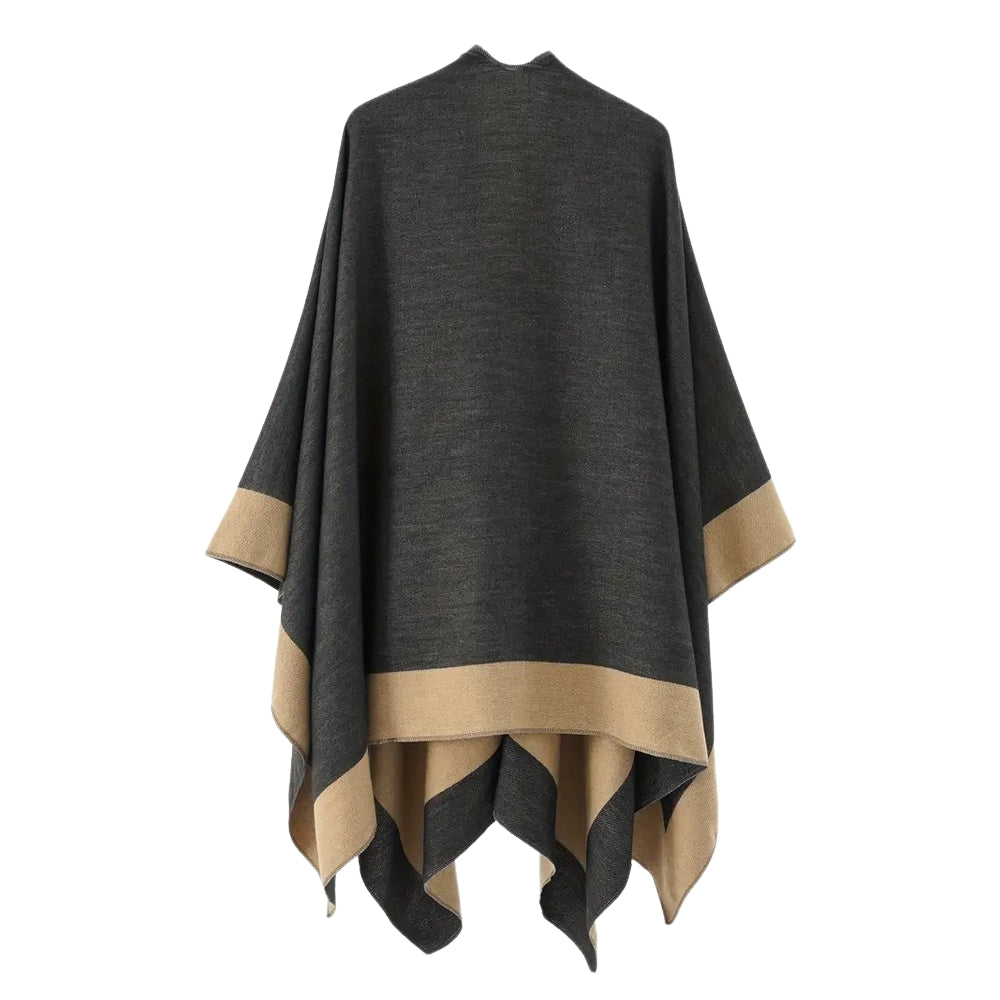 Emiree Stilvoller Drapierter Poncho