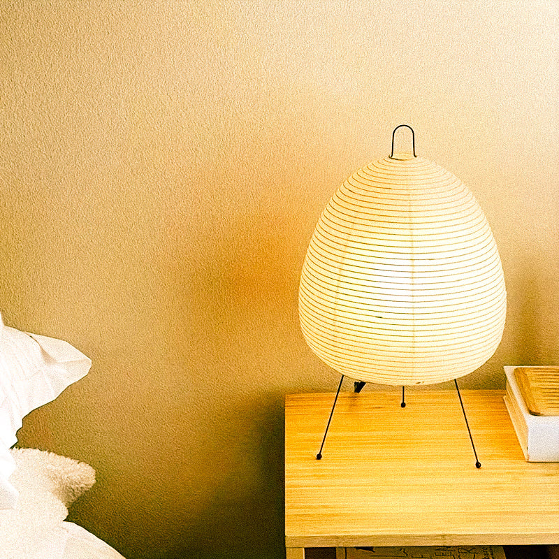 Numi Japanische Reispapier Tischlampe