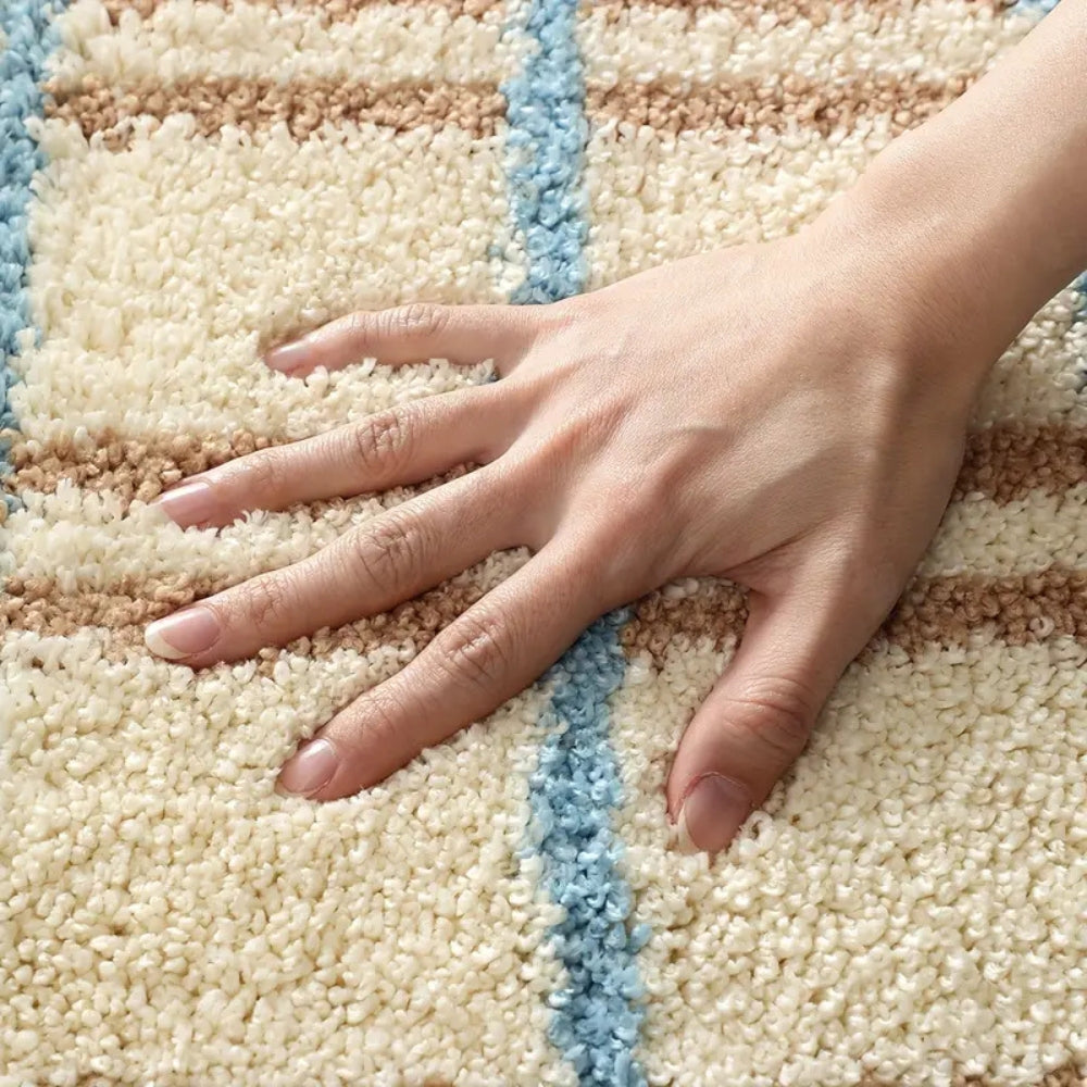 Flockstreifen Absorbente Badmatte