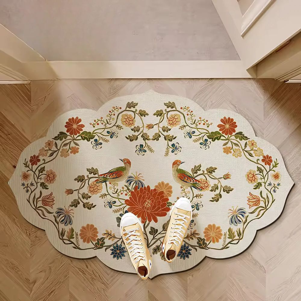 Frische Flora Diatomit-Badematte