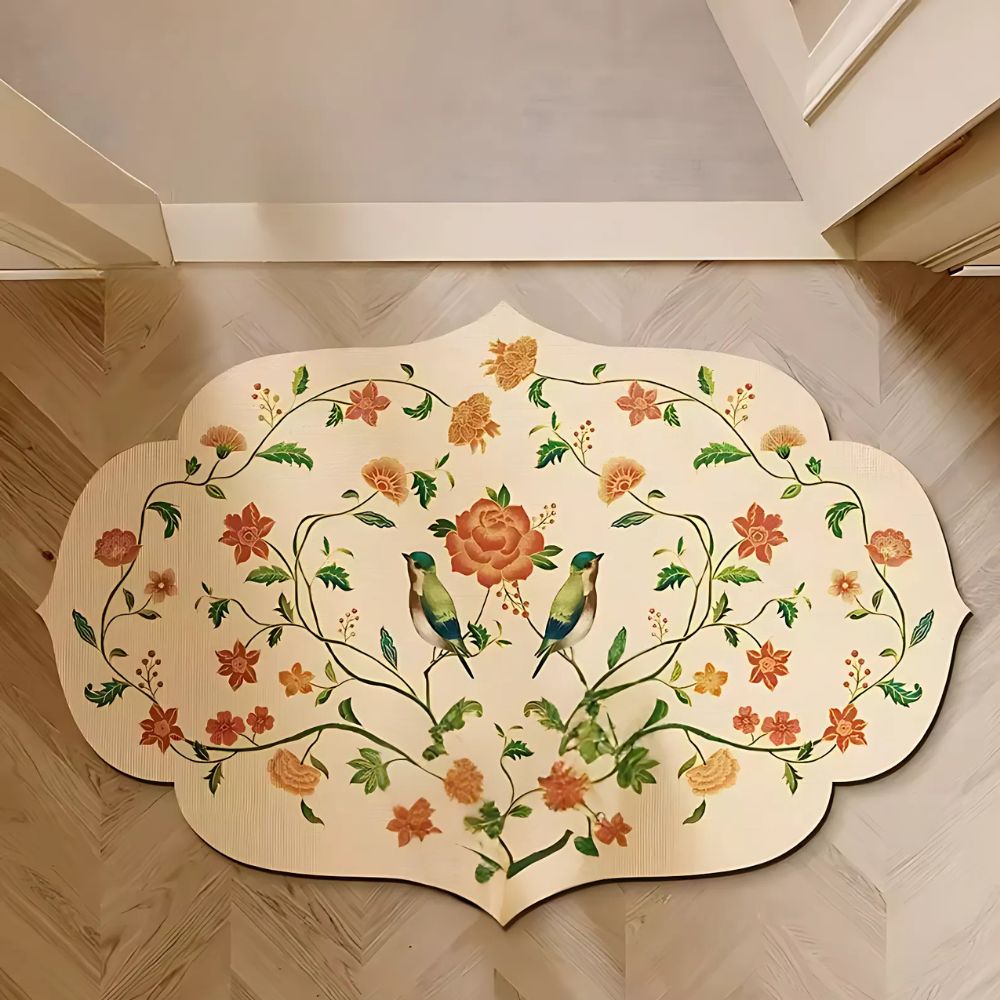 Frische Flora Diatomit-Badematte