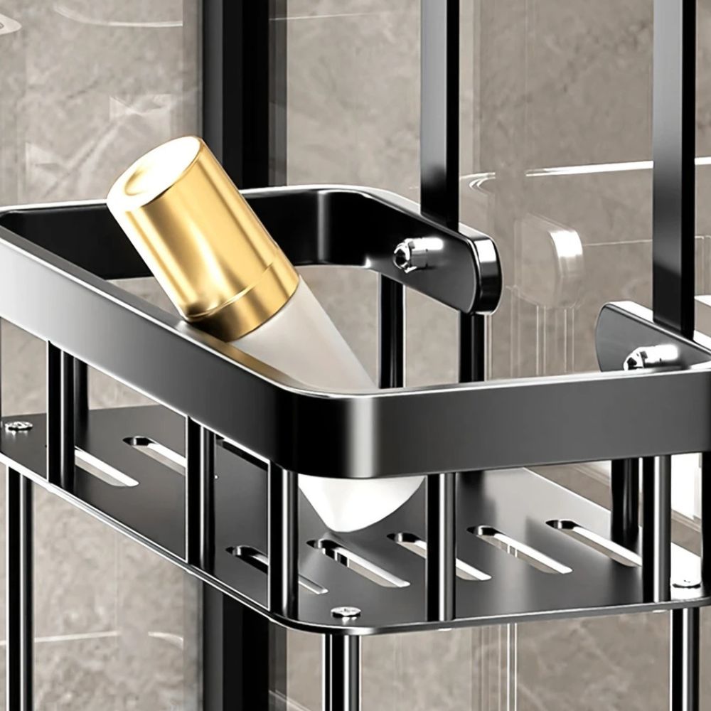 Wandhängender Caddy-Rack aus Edelstahl für das Badezimmer