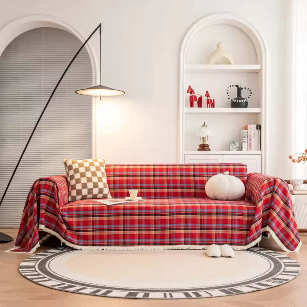 Hearthline Cottage Plaid Sofaüberwurf