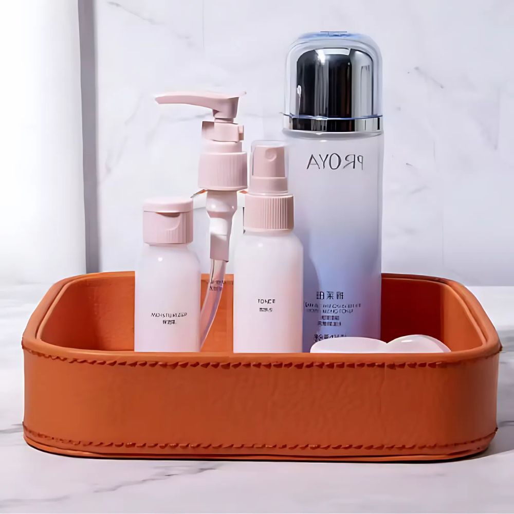 Luxe Leder Zubehör Organizer