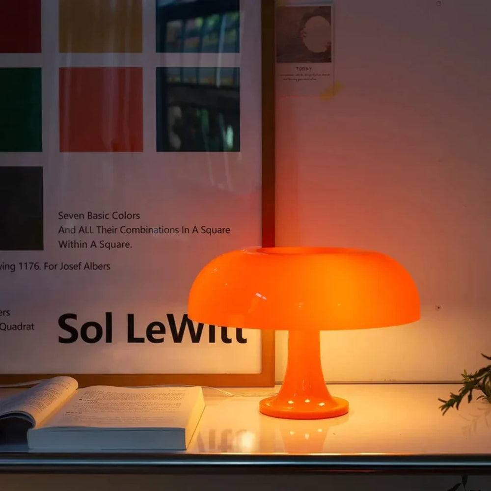 Lucente LED-Pilztischlampe