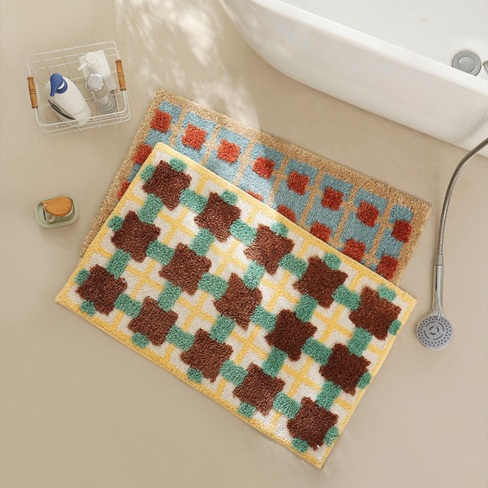 Marokkanische Retro-Badematte