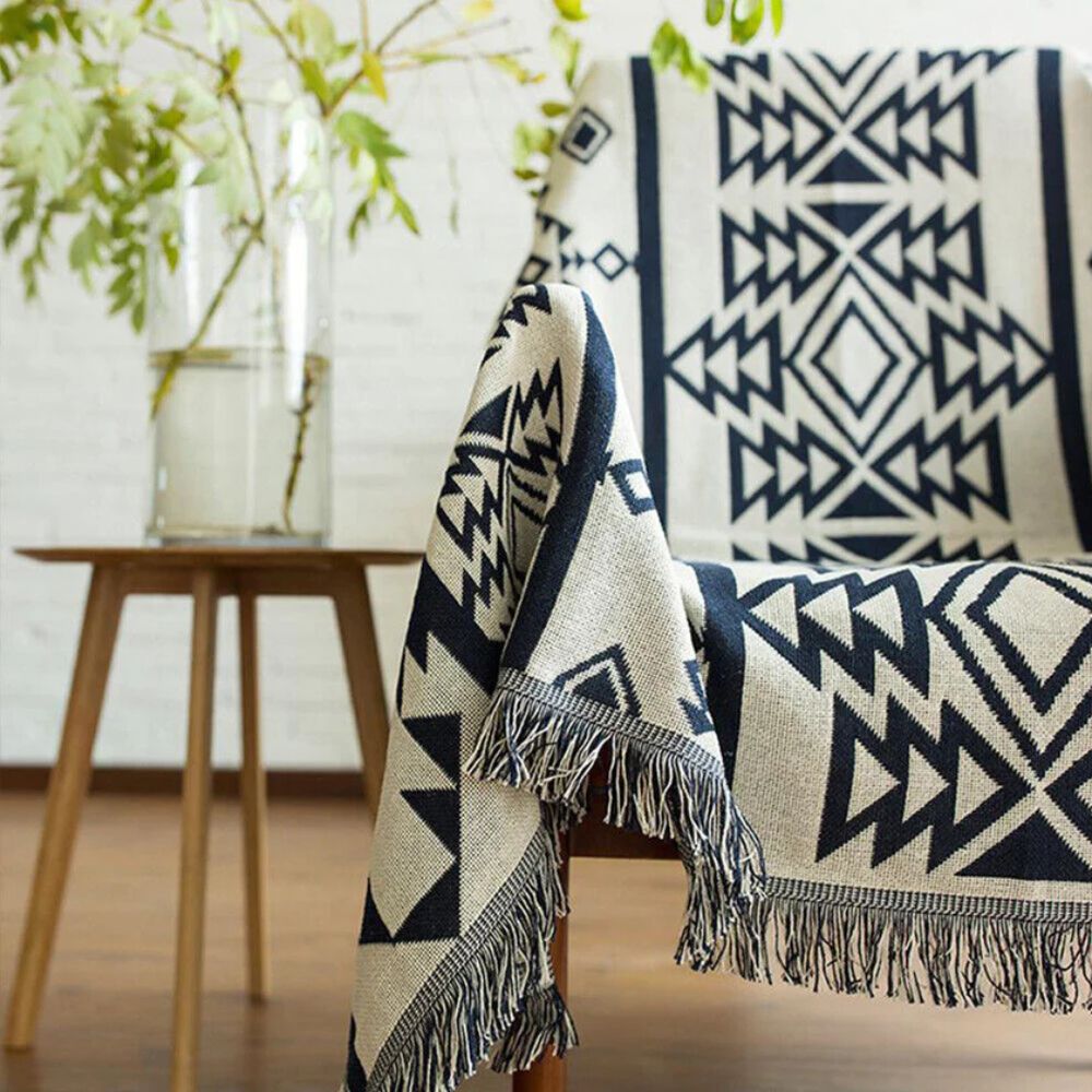 Nomad Weave Boho Decke