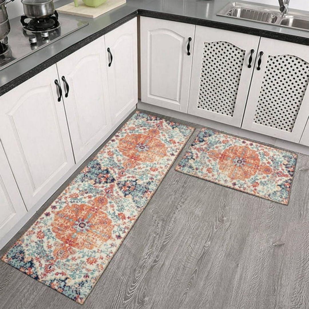 Vintage Bloom Komfort Anti-Ermüdungsmatte für die Küche