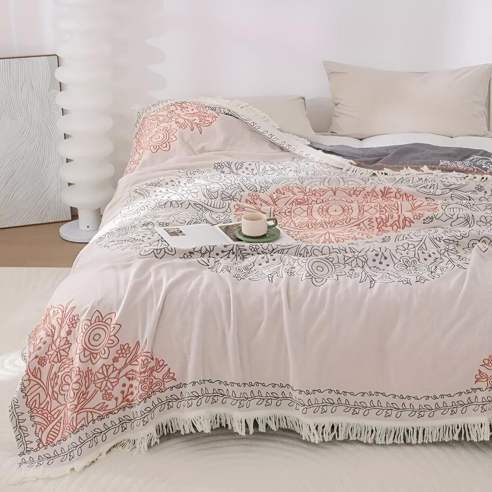Scandi Chic Baumwolldecke