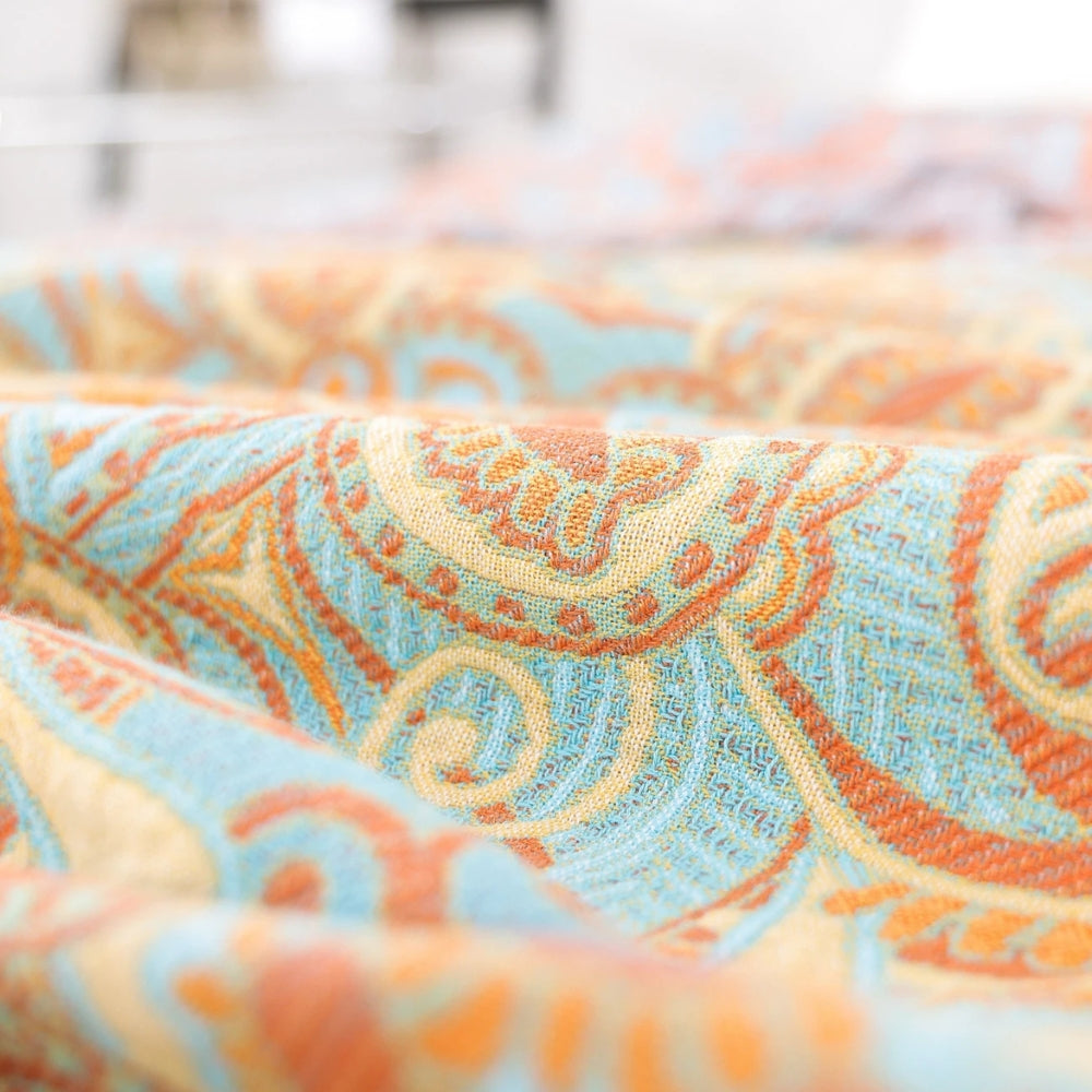 Wendbare Paisley Bohemian Baumwolldecke