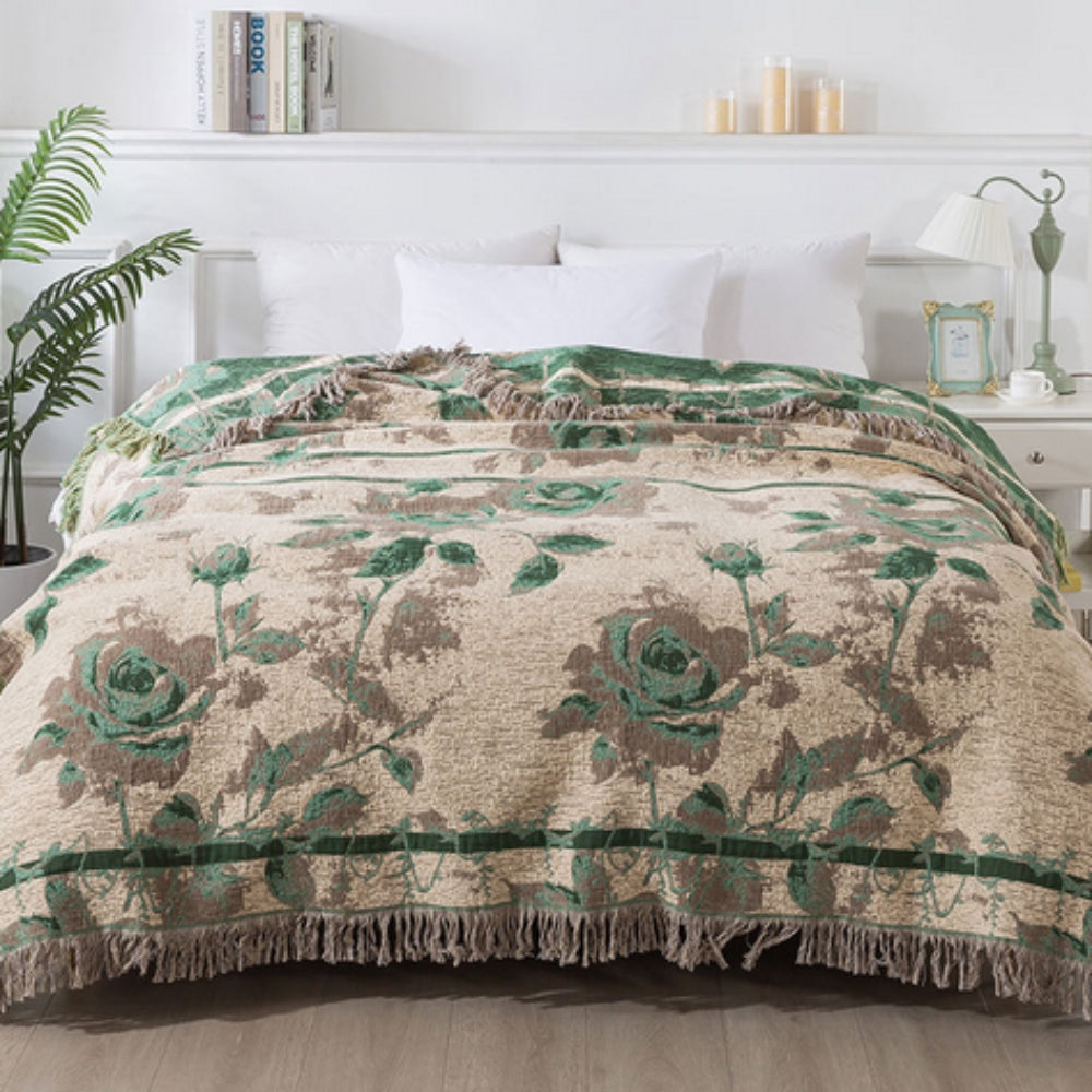 Rosewood Grace Wurf Baumwolldecke