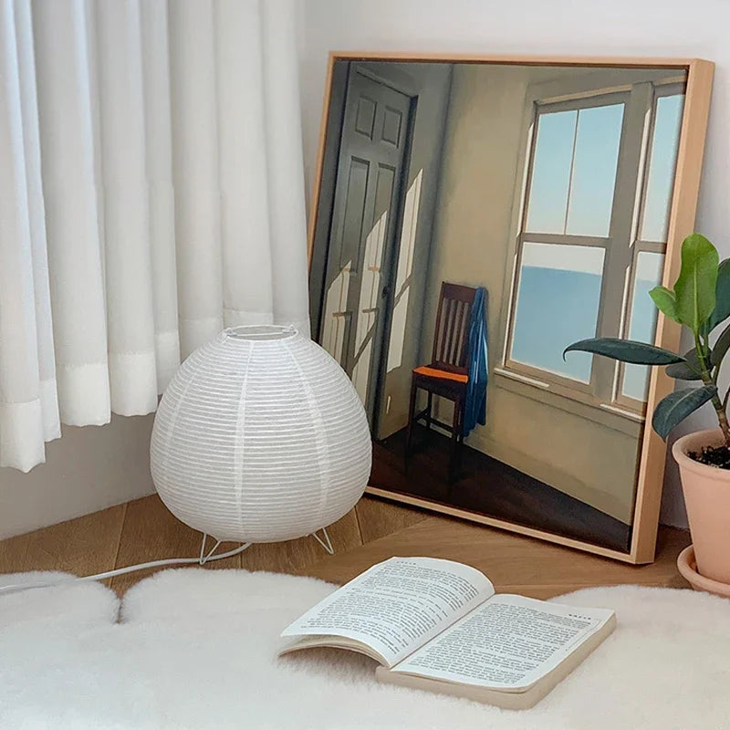 Nikko Reispapierlaterne LED Lampe