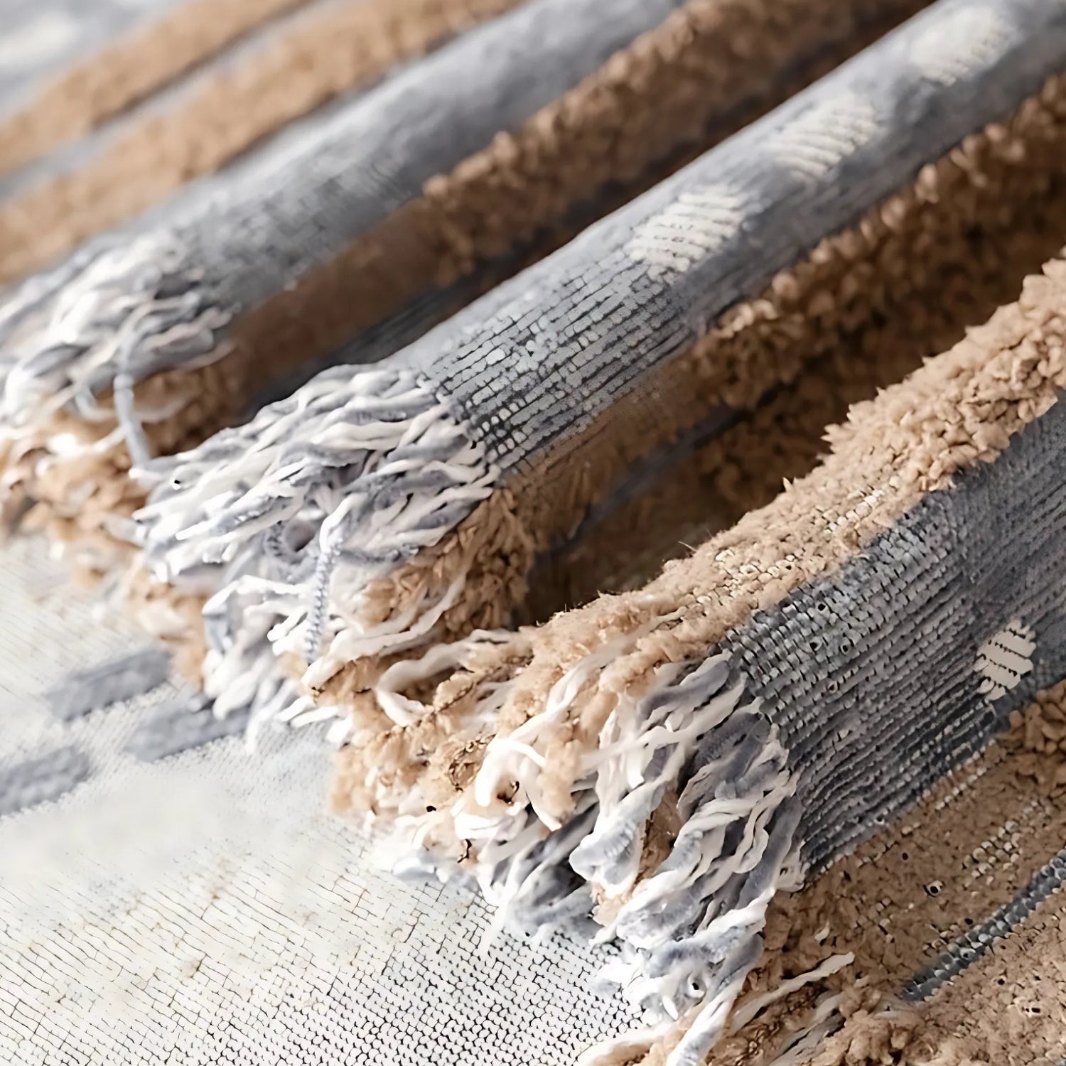 Sahara Stil Plüsch Boho Sofaüberwurf Decke