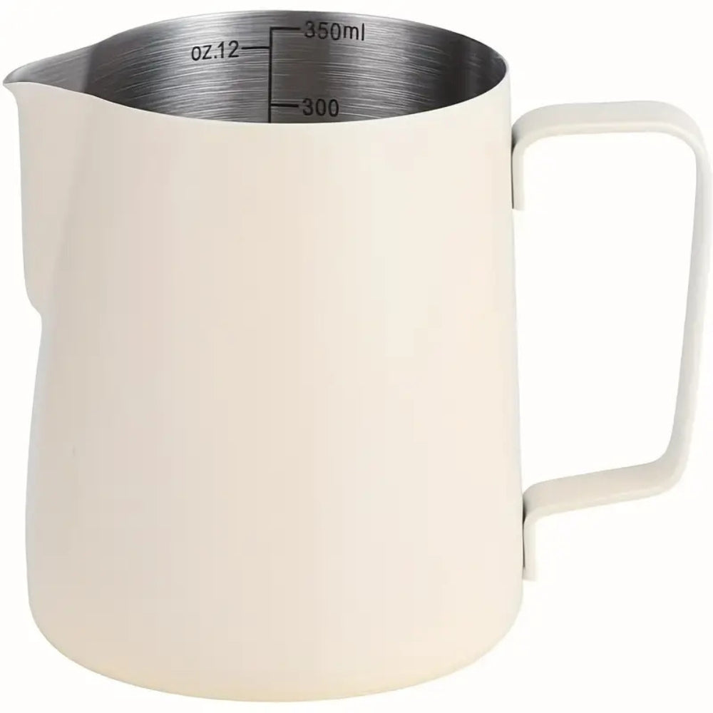 Edelstahl Milchaufschäumer Kanne