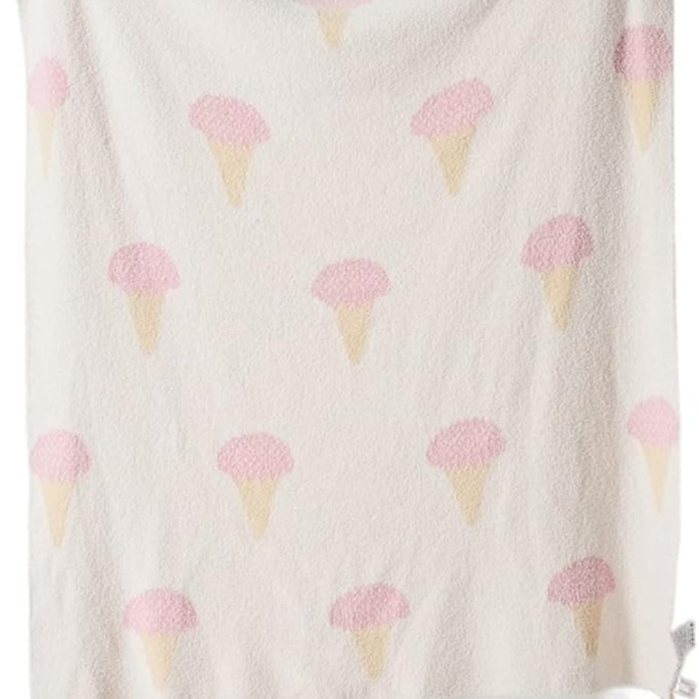 Sucrée Eiscreme Weiche Strickdecke