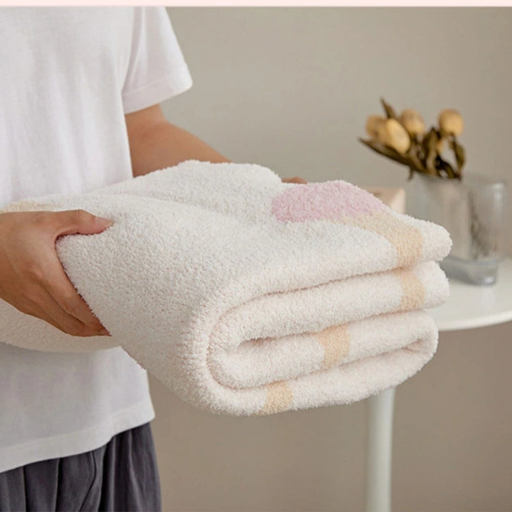Sucrée Eiscreme Weiche Strickdecke