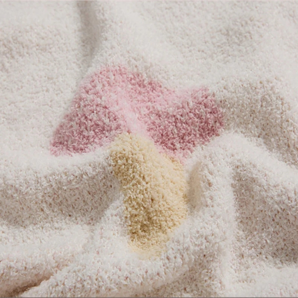 Sucrée Eiscreme Weiche Strickdecke