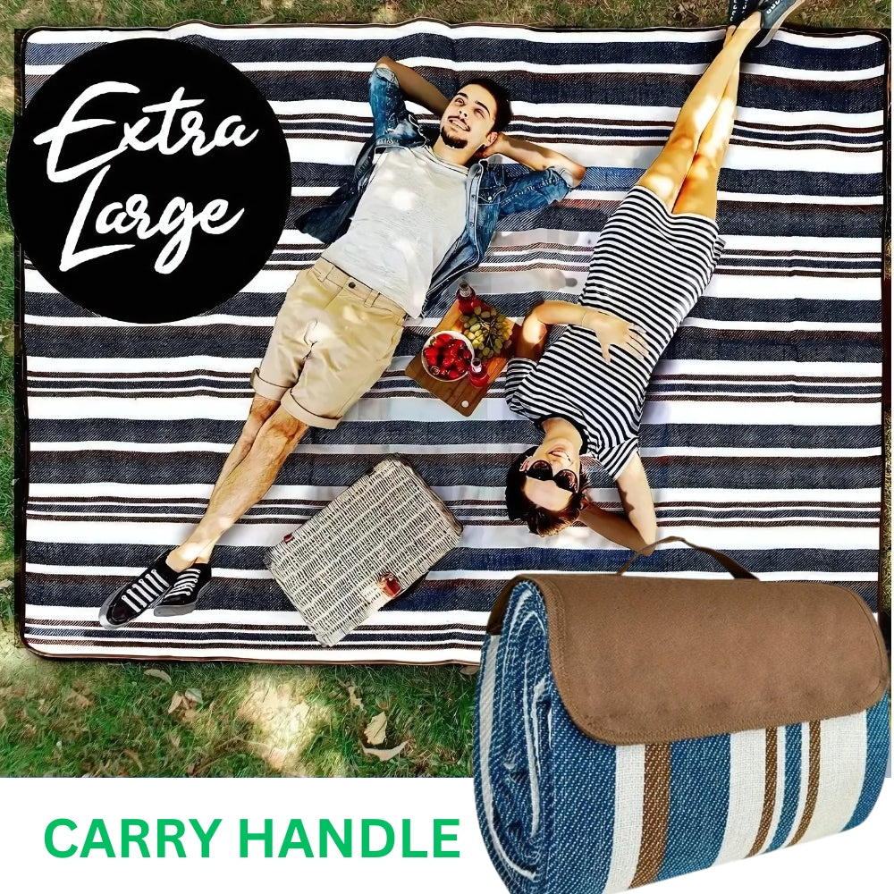 Doppelschichtige Hand-Picknickmatte