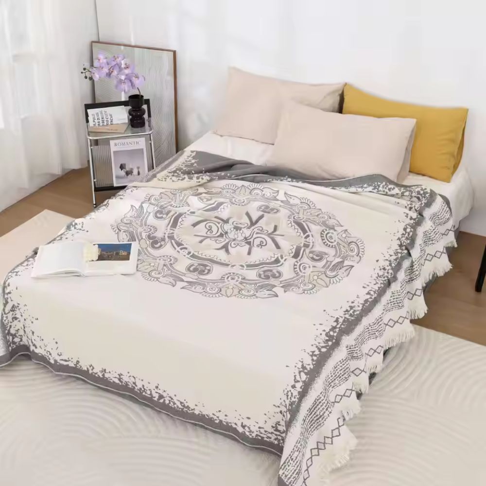 Wander Baumwolle Boho Mandala Decke