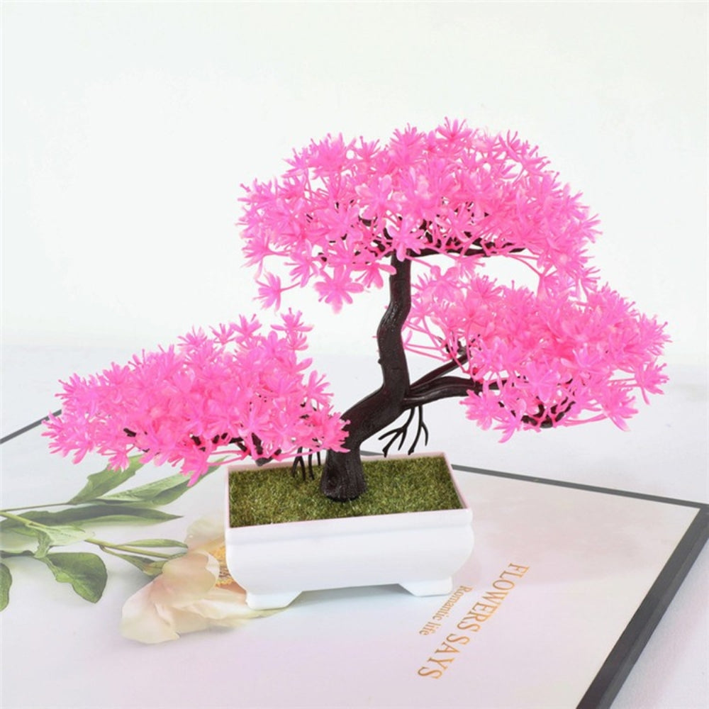 Yuriko Mini Künstlicher Bonsai Baum Tischdekoration
