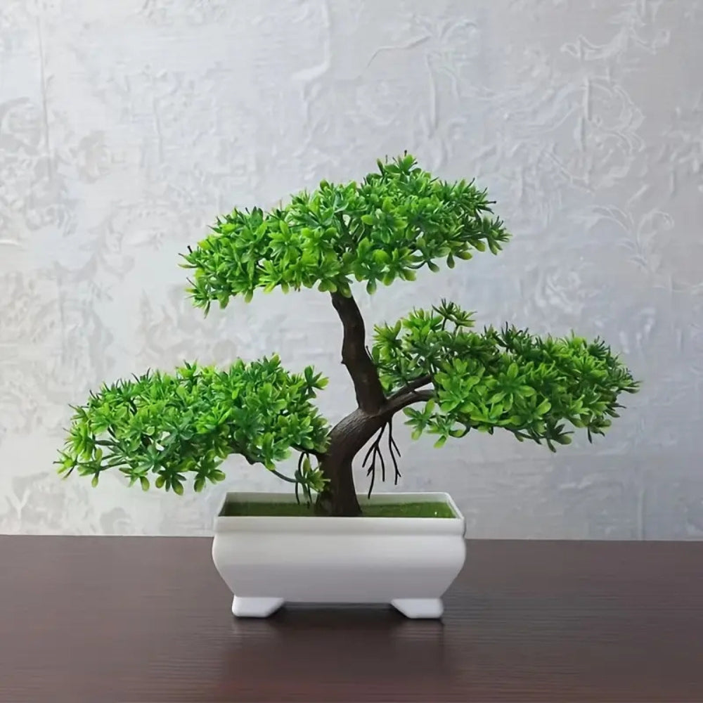 Yuriko Mini Künstlicher Bonsai Baum Tischdekoration