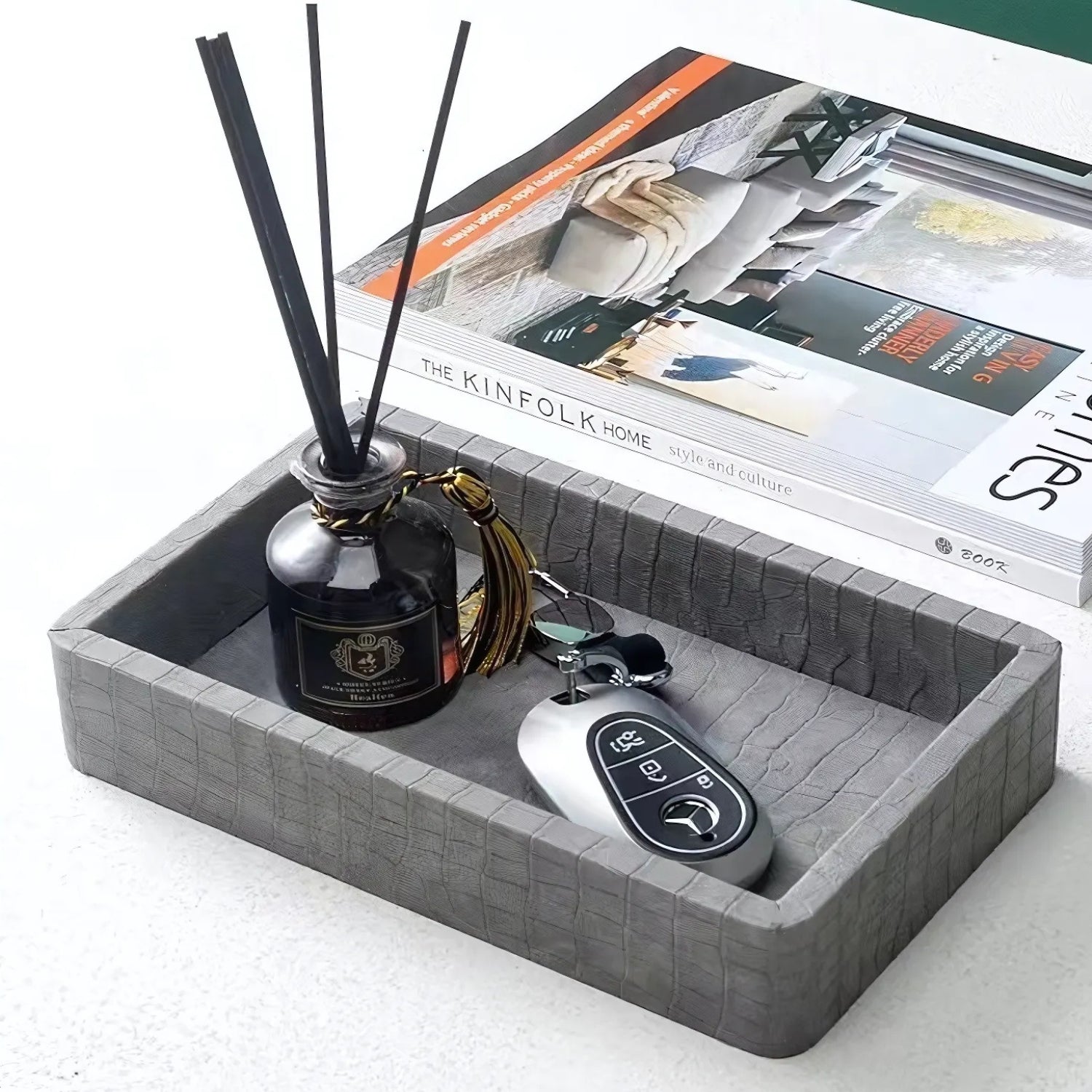 Croc Luxe Organizer Tray Box