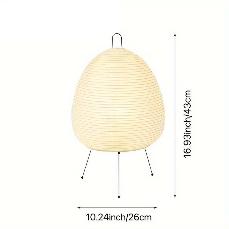 Numi Japanische Reispapier Tischlampe