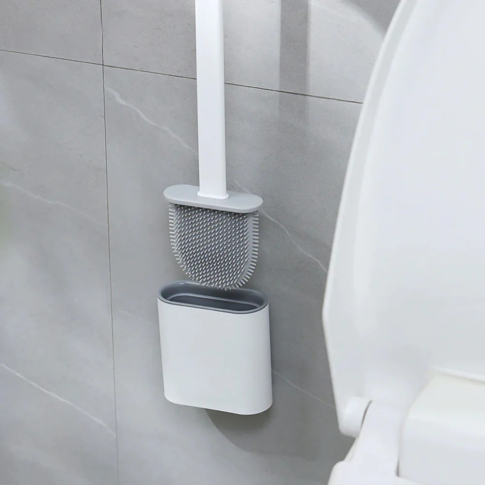 Sauberer Silikon-Toilettenbürste