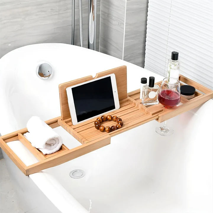 Bamboo Badewannenablage